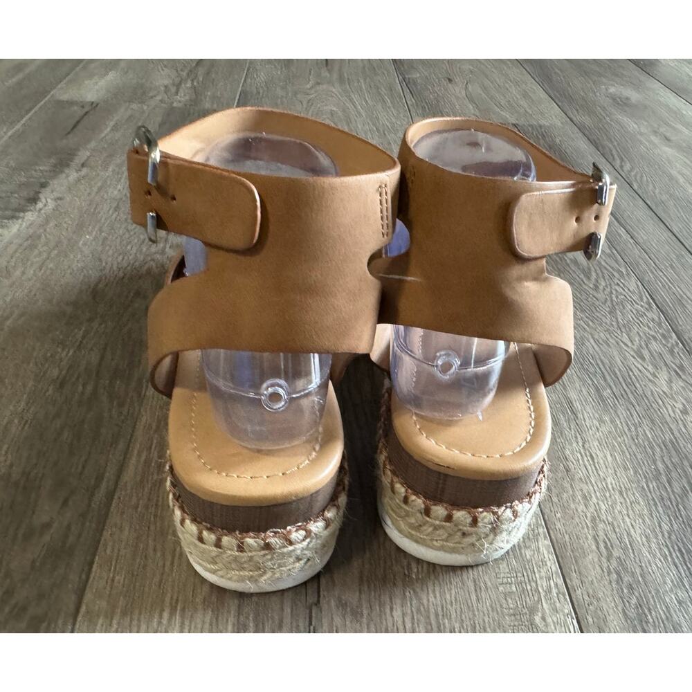 Soda Topic Open Toe Platform Sandals Size 9 - image 4